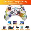 imageEasySMX D10 PC Controller  Elite Wireless Bluetooth Pro Controller with TMR Joystick DualMode Triggers ampamp Full Mechanical Buttons 1000Hz Polling Rate RGB Lighting for PCSwitchAndroidiOScolorful