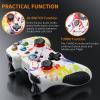 imageEasySMX D10 PC Controller  Elite Wireless Bluetooth Pro Controller with TMR Joystick DualMode Triggers ampamp Full Mechanical Buttons 1000Hz Polling Rate RGB Lighting for PCSwitchAndroidiOScolorful