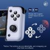 imageEasySMX M05 Mobile Gaming Controller for iPhone 15 Series USBCAndroid Gaming Controller with Hall TriggerAdvanced VibrationPlug ampamp PlayBluetooth TypeCFor USBCwhite