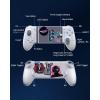 imageEasySMX M15 Mobile Gaming Controller for AndroidiPhone 15 SeriesUSBCAndroid Controller with Hall TriggerJoysticksPhone Controller for Play MinecraftCODWhitePunk Graffiti