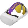 imageEasySMX Q20 Headset Strap for Quest 2  Accessories for Quest 2  Lite Design for Improved Comfort Support Heat Dissipating Materials Rebust Side Straps Easy to Install  Power Bank Strap Includedpurple