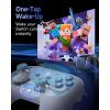 imageEasySMX S10 Switch 2 ControllerOne Key Wakeup Switch 2 Pro Controller with 6 Axis Gyro NFC Function TMR AntiDrift Joystick HD Rumble Swappable DPad ampamp Faceplateblackwhite blu