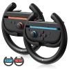 imageEasySMX Steering Wheels for Switch 2ampamp1 Console JoyCons 2 Pack Racing Wheels for Mario Kart 98 Deluxe Switch 2 Steering Wheel for Joycon 2Joycon Remote Controller Race Accessories 2X Black