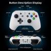 imageEasySMX Switch Controllers Wireless Switch Pro Controller for SwitchSwitch LiteSwitch OLEDPCiOSAndroidSwitch Remote Gamepad with LED LightProgrammableVibrationTurboWakeupGraffitiWhite