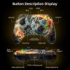 imageEasySMX Switch Controllers Wireless Switch Pro Controller for SwitchSwitch LiteSwitch OLEDPCiOSAndroidSwitch Remote Gamepad with LED LightProgrammableVibrationTurboWakeupGraffitiRed Dragon
