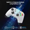imageEasySMX Switch Controllers Wireless Switch Pro Controller for SwitchSwitch LiteSwitch OLEDPCiOSAndroidSwitch Remote Gamepad with LED LightProgrammableVibrationTurboWakeupGraffitiWhite