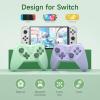 imageEasySMX T37 Switch Controller Wireless Switch Pro Controller for SwitchSwitch LiteSwitch OLED Wireless Remote Gamepad with Joystick Adjustable Dual Turbo Vibration Ergonomic NonSlipGreen