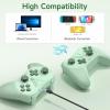 imageEasySMX T37 Switch Controller Wireless Switch Pro Controller for SwitchSwitch LiteSwitch OLED Wireless Remote Gamepad with Joystick Adjustable Dual Turbo Vibration Ergonomic NonSlipGreen