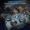 imageEasySMX Wired Gaming ControllerPC Game Controller Joystick with DualVibration Turbo and Trigger Buttons for Windows PC PS3 Android TV BoxTeslaBlackcamouflage