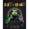 imageEasySMX Wireless Game Joystick Controller 24G Wireless Gamepad Joystick PC Dual Vibration 14 Hours of Playing for PCSteamPS3TV BOXNintendo Switch