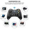 imageEasySMX Wireless Gaming Controller DualVibration Joystick Gamepad Computer Game Controller for PC Windows 7810 PS3 Android TV Switch