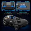 imageEasySMX Wireless Gaming Controller for Windows PCSteam DeckPS3Android TV BOX Dual Vibrate Plug and Play Gamepad Joystick with 4 Customized Keys Battery Up to 14 Hours Work for Nintendo Switchblack