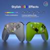 imageEasySMX X05 24g Wireless Gaming Controller for PCSteamiPhoneAndroidSwitch  Bluetooth Controller Gamepad with Hall Effect RGB Lights and Turbo AntiDrift Controllerwhite