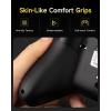 imageEasySMX X05Pro Wireless PC Controller  QuietPress Buttons 2Stage Impulse Triggers 2 Programmable Buttons Hall Joysticks 1000mAh Battery 1000Hz Polling Gaming Controller for PCSwitchAndroidiOSblack