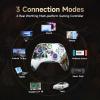 imageEasySMX X15 PC Controller  Enhanced Wireless Bluetooth Controller with Hall JoysticksHall TriggersRGB Lighting  No Stick Drift No Dead Zone  Work for Windows PC Android Steam and Switchmulti color