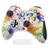 imageEasySMX D10 PC Controller  Elite Wireless Bluetooth Pro Controller with TMR Joystick DualMode Triggers ampamp Full Mechanical Buttons 1000Hz Polling Rate RGB Lighting for PCSwitchAndroidiOScolorful