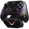 imageEasySMX D10 Wireless Game Controller  TMR AntiDrift Joysticks DualMode Triggers 1000Hz Polling Mechanical Buttons RGB  Bluetooth Gamepad for PCSwitchSwitch2iOSAndroid with Charging DockBlack