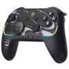 imageEasySMX S10 Switch 2 ControllerOne Key Wakeup Switch 2 Pro Controller with 6 Axis Gyro NFC Function TMR AntiDrift Joystick HD Rumble Swappable DPad ampamp Faceplateblackblack