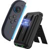 imageEasySMX Switch 2 Charger Dock for Joycons 2 in 1 Charging Station for JoyCons Gaming Controller Charging Dock for Switch2 with Type C 2 Port USB Joycon Remote Docking Station Accessories Portable