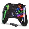 imageEasySMX Wireless Game Joystick Controller 24G Wireless Gamepad Joystick PC Dual Vibration 14 Hours of Playing for PCSteamPS3TV BOXNintendo Switch