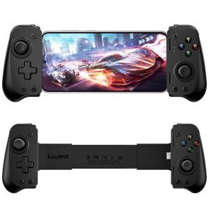 imageEasySMX M10 TypeC Mobile Gaming Controller for Android ampamp iPhone 15 Series USBC iphone 15 Gaming Controller with Hall Effect JoysticksHall Trigger Plug ampamp Play Low Latency No Bluetooth Require
