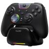 imageEasySMX X05Pro Wireless PC Gaming Controller with Smart Charging Dock  Full Quiet Buttons DualStage Linear Triggers 8Way DPad Programmable Buttons Hall Effect Joysticks 1000mAh Long Battery Life 1000Hz Polling Rate Compatible with PCSwitchAndroidiOS Black
