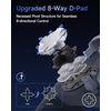 image:imageEasySMX X05Pro Wireless PC Gaming Controller with Smart Charging Dock  Full Quiet Buttons DualStage Linear Triggers 8Way DPad Programmable Buttons Hall Effect Joysticks 1000mAh Long Battery Life 1000Hz Polling Rate Compatible with PCSwitchAndroidiOS Whitewhite