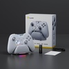 image:imageEasySMX X05Pro Wireless PC Gaming Controller with Smart Charging Dock  Full Quiet Buttons DualStage Linear Triggers 8Way DPad Programmable Buttons Hall Effect Joysticks 1000mAh Long Battery Life 1000Hz Polling Rate Compatible with PCSwitchAndroidiOS Whitewhite