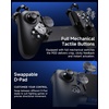 image:imageEasySMX M20 Mobile Game Controller For Android IPhone 151617 amp IPad Mini 67 Dual ABXY Switch Hall AntiDrift Joysticks Dual Triggers 1000Hz Polling Rate Plug And Play BlackBlack