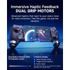 image:imageEasySMX M20 Mobile Game Controller For Android IPhone 151617 amp IPad Mini 67 Dual ABXY Switch Hall AntiDrift Joysticks Dual Triggers 1000Hz Polling Rate Plug And Play BlackBlack