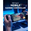 image:imageEasySMX M20 Mobile Game Controller For Android IPhone 151617 amp IPad Mini 67 Dual ABXY Switch Hall AntiDrift Joysticks Dual Triggers 1000Hz Polling Rate Plug And Play BlackBlack