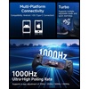 image:imageEasySMX M20 Mobile Game Controller For Android IPhone 151617 amp IPad Mini 67 Dual ABXY Switch Hall AntiDrift Joysticks Dual Triggers 1000Hz Polling Rate Plug And Play BlackBlack