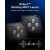 image:imageEasySMX M20 Mobile Game Controller For Android IPhone 151617 amp IPad Mini 67 Dual ABXY Switch Hall AntiDrift Joysticks Dual Triggers 1000Hz Polling Rate Plug And Play BlackBlack