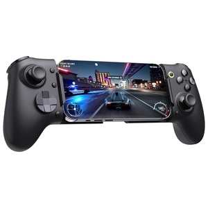 image:imageEasySMX M20 Mobile Game Controller For Android IPhone 151617 amp IPad Mini 67 Dual ABXY Switch Hall AntiDrift Joysticks Dual Triggers 1000Hz Polling Rate Plug And Play BlackBlack